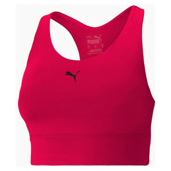 Αθλητικό σουτιέν Puma Mid Impact Πορφυρό Κόκκινο