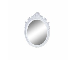 Τοίχο καθρέφτη DKD Home Decor MDF Λευκό (50 x 2 x 70 cm)