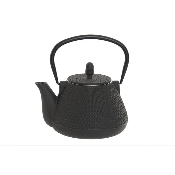 Τσαγιέρα DKD Home Decor Μαύρο Χυτοσίδηρος (1L)