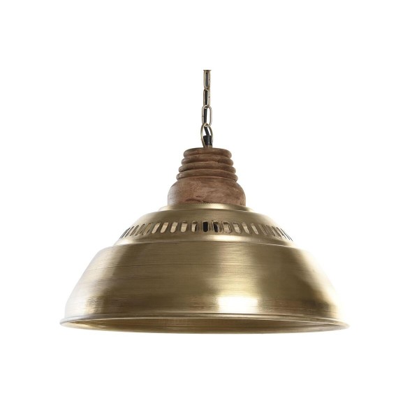 Φωτιστικό Οροφής DKD Home Decor Χρυσό Καφέ 50 W (43 x 43 x 31 cm)