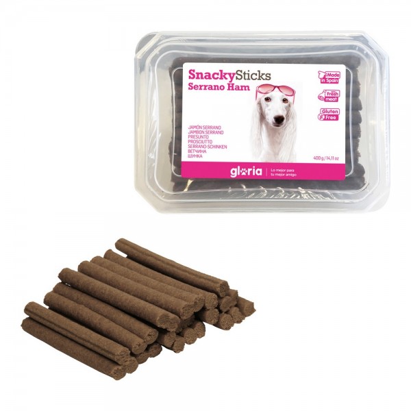 Σνακ για τον Σκύλο Gloria Snackys Sticks Ζαμπόν Μπάρες (800 g)