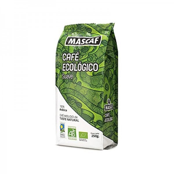 Αλεσμένος καφές Mascaf Οικολογικó (250 g)