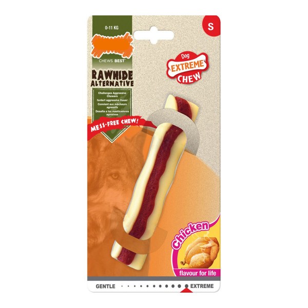 Μασητικό Οδοντοφυΐας Σκύλου Nylabone Extreme Chew Roll	Rawhide Μέγεθος S Κοτόπουλο Nylon