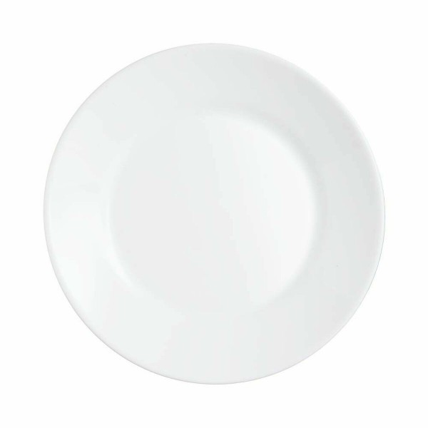 Σετ πιάτων Arcoroc Restaurant Λευκό Γυαλί (Ø 23,5 cm) (6 uds)