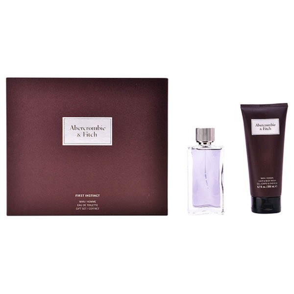 Σετ Ανδρικό Άρωμα First Instinct Abercrombie & Fitch (2 pcs) 2 Τεμάχια