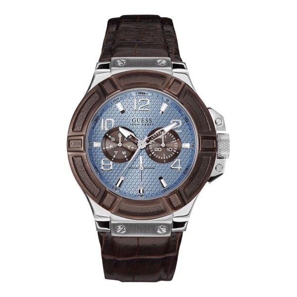 Ανδρικά Ρολόγια Guess W0040G10 (Ø 45 mm)