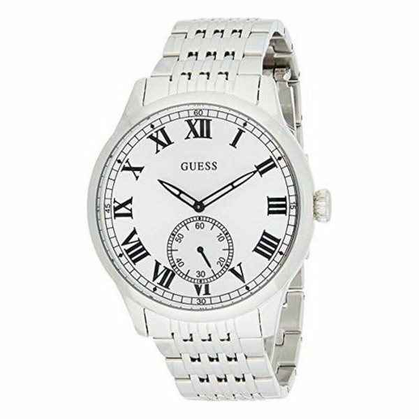 Ανδρικά Ρολόγια Guess W1078G1 Ασημί