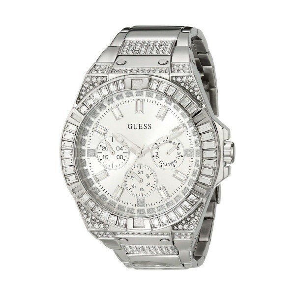 Ανδρικά Ρολόγια Guess GW0209G1 Ασημί