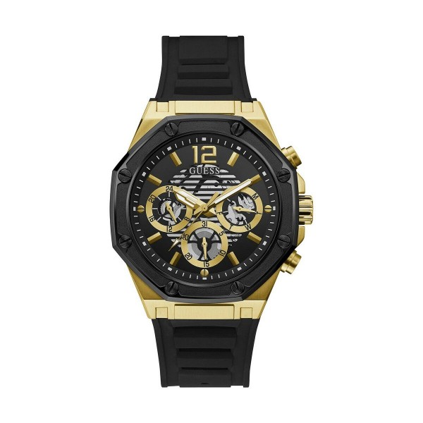 Ανδρικά Ρολόγια Guess GW0263G1 Μαύρο