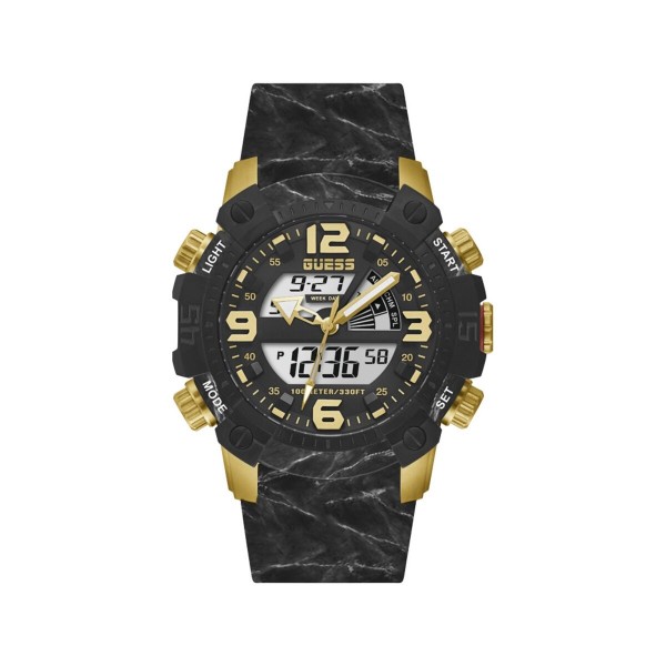 Ανδρικά Ρολόγια Guess GW0421G2 Μαύρο