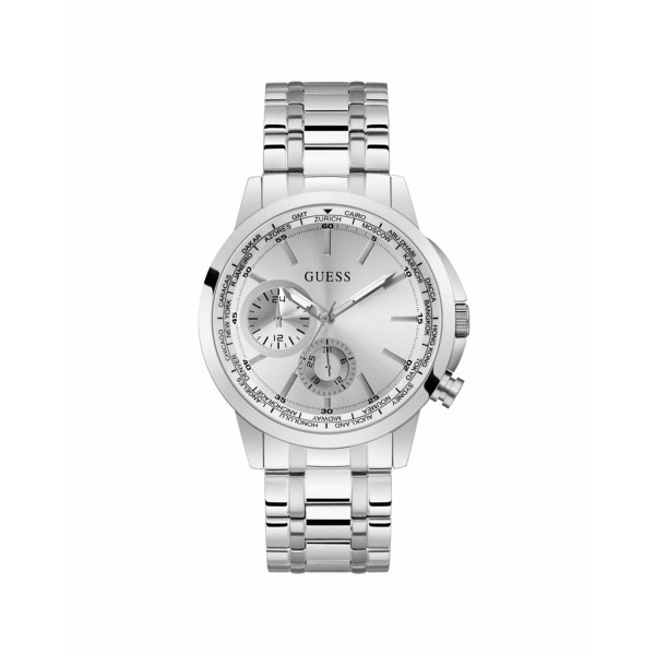 Ανδρικά Ρολόγια Guess GW0490G1 Ασημί