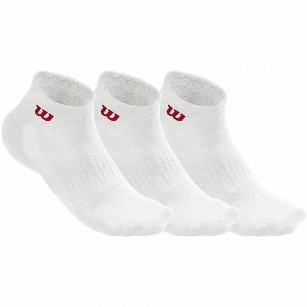 Αθλητικές Κάλτσες Wilson WRA803101 Λευκό (3 pcs)
