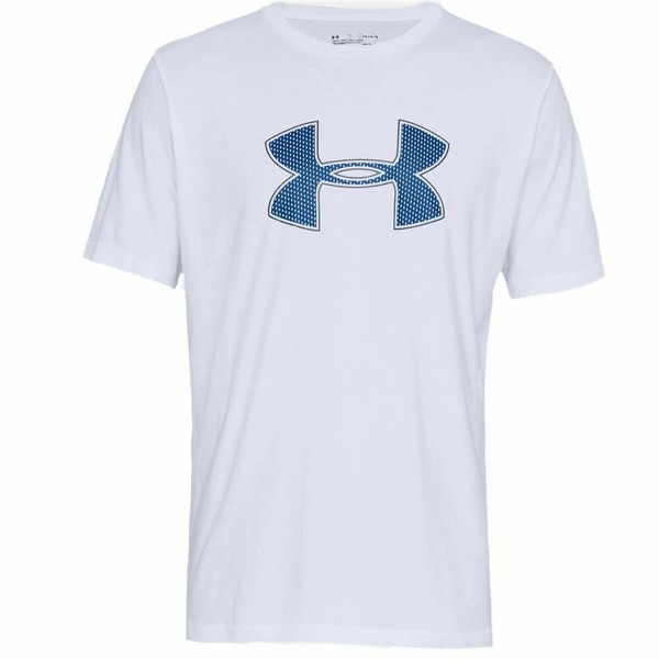 Ανδρική Μπλούζα με Κοντό Μανίκι Under Armour Fleece Big Logo Λευκό
