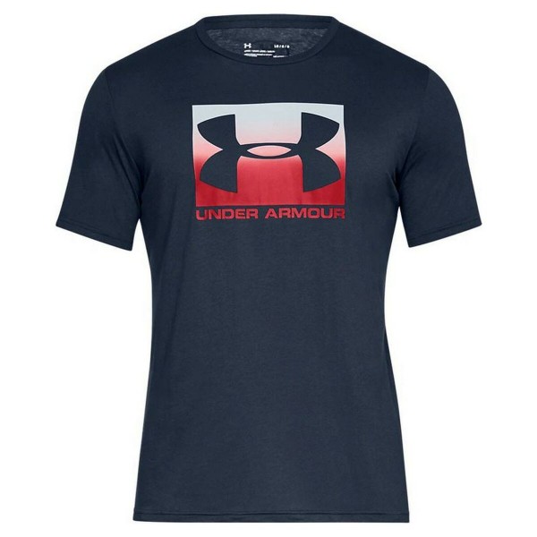Ανδρική Μπλούζα με Κοντό Μανίκι Under Armour Boxed Σκούρο μπλε