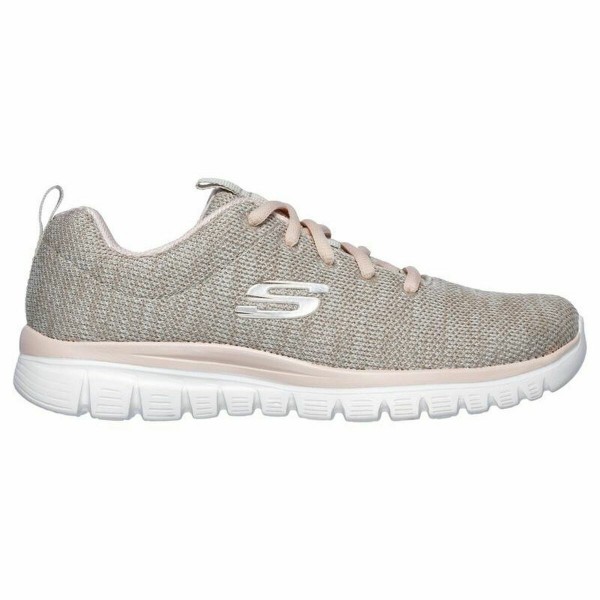 Γυναικεία Αθλητικά Παπούτσια Skechers Graceful-Twisted Fortune Μπεζ