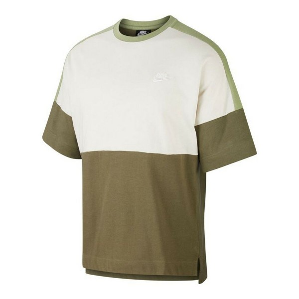 Ανδρική Μπλούζα με Κοντό Μανίκι Nike Sportswear Ελαιόλαδο