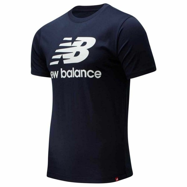 Ανδρική Μπλούζα με Κοντό Μανίκι New Balance MT01575 Navy