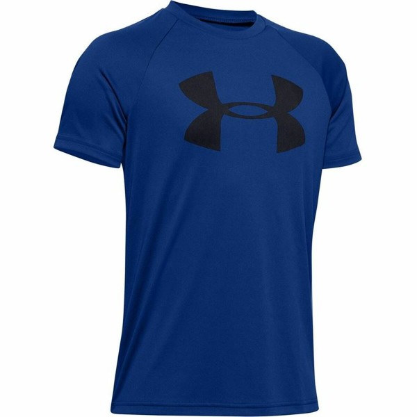 Παιδική Μπλούζα με Κοντό Μανίκι Under Armour Tech Big Logo Ναυτικό Μπλε
