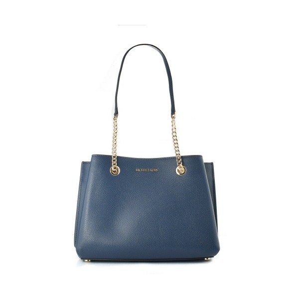 Γυναικεία Τσάντα Michael Kors 35S0GXZS7L-NAVY Μπλε 30 x 22 x 14 cm
