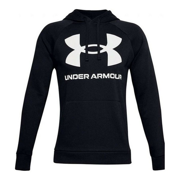 Ανδρικό Φούτερ με Κουκούλα Under Armour Rival Fleece Big Logo Μαύρο