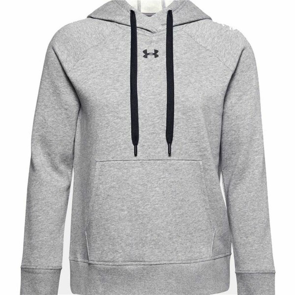 Γυναικείο Φούτερ με Κουκούλα Under Armour Rival Γκρι