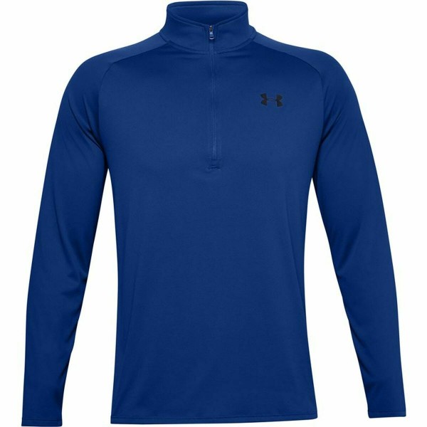 Ανδρική Μπλούζα με Μακρύ Μανίκι Under Armour Tech™ ½ Μπλε