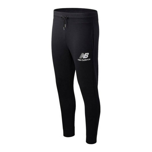 Μακρύ Αθλητικό Παντελόνι  New Balance  Essential Stack Logo Μαύρο Για άνδρες και γυναίκες
