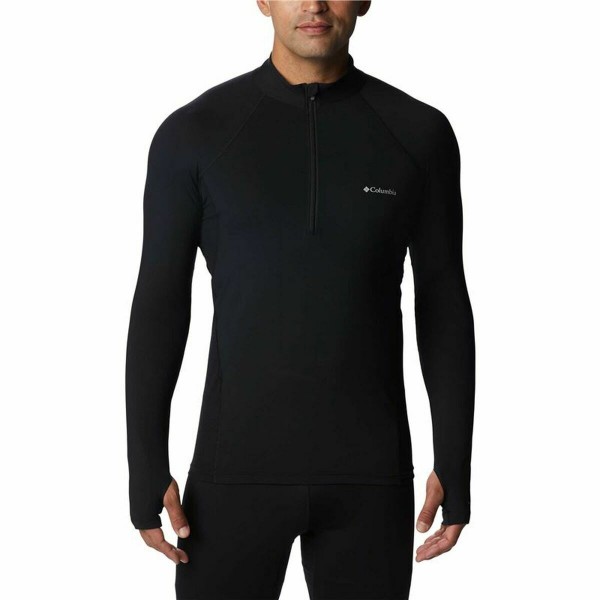 Ανδρική Μπλούζα με Μακρύ Μανίκι Columbia Midweight Stretch Μαύρο
