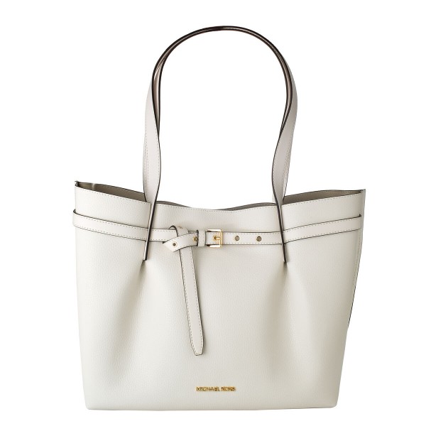 Γυναικεία Τσάντα Michael Kors 35H0GU5T9T-OPTIC-WHITE Λευκό 34 x 28 x 15 cm
