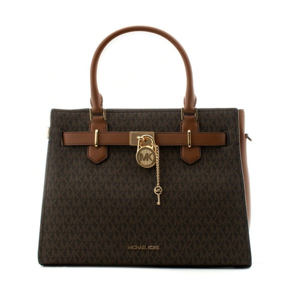 Γυναικεία Τσάντα Michael Kors 35F1GHMS2B-BROWN Καφέ 33 x 16 x 22 cm