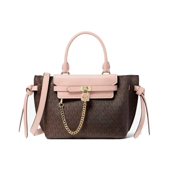 Γυναικεία Τσάντα Michael Kors 30F1G9HS5B-BRN-SFTPINK Καφέ 25 x 20 x 11 cm
