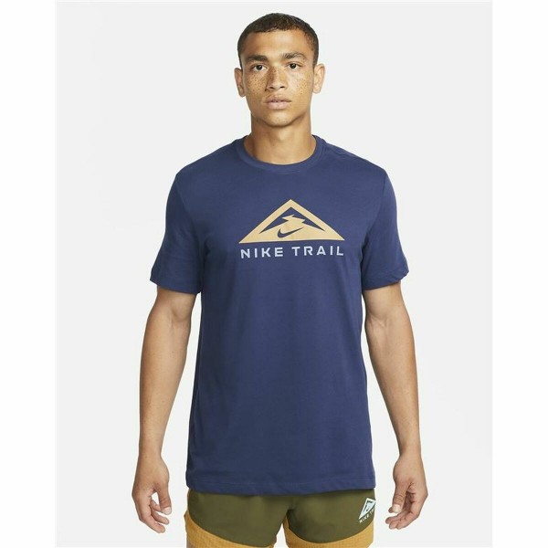 Kοντομάνικο Aθλητικό Mπλουζάκι Nike Pro Dri-FIT M Μπλε