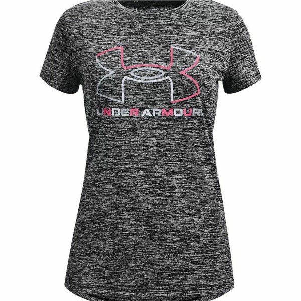 Παιδικό Μπλούζα με Κοντό Μανίκι Under Armour Σκούρο γκρίζο