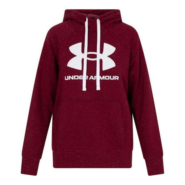 Γυναικείο Φούτερ με Κουκούλα Under Armour Fleece Rival Κόκκινο Σκούρο Κόκκινο