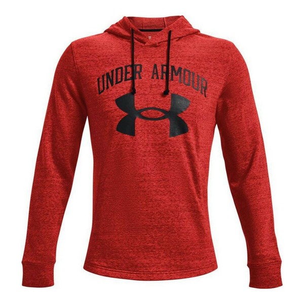 Ανδρικό Φούτερ με Κουκούλα Under Armour Rival Terry Κόκκινο