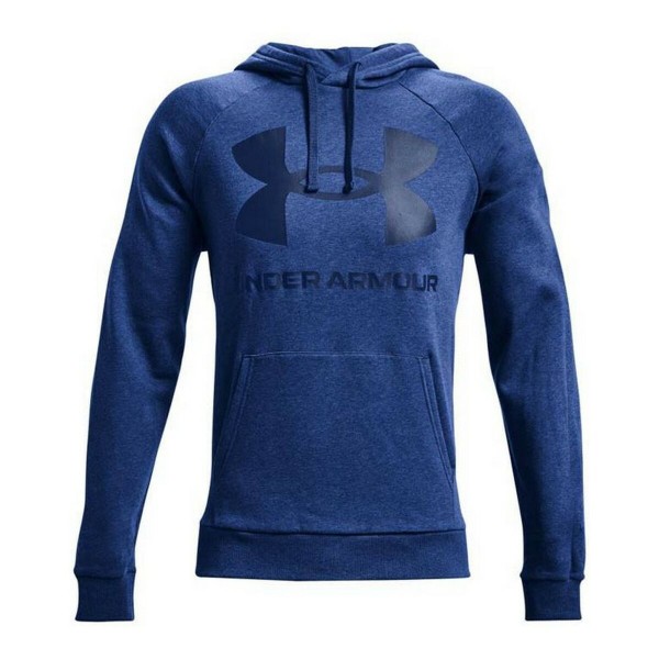 Ανδρικό Φούτερ με Κουκούλα Under Armour Fleece Rival Σκούρο μπλε