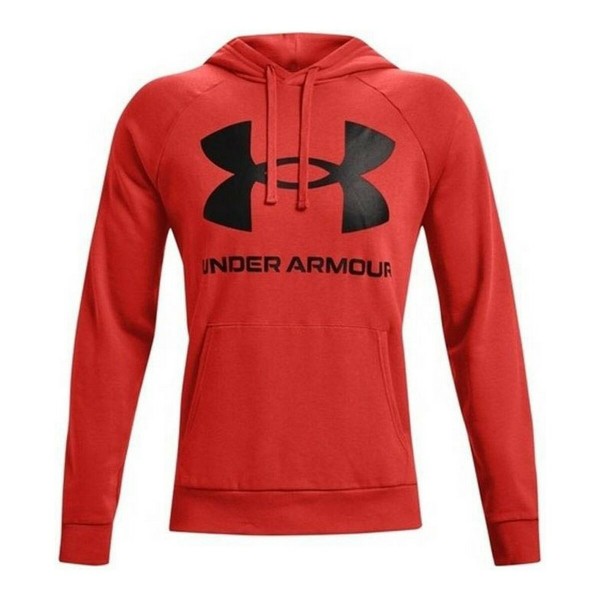 Ανδρικό Φούτερ με Κουκούλα Under Armour Fleece Rival Κόκκινο