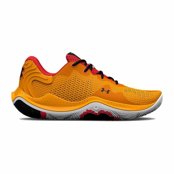 Παπούτσια Μπάσκετ για Ενήλικες Under Armour Spawn 4 Πορτοκαλί Άντρες