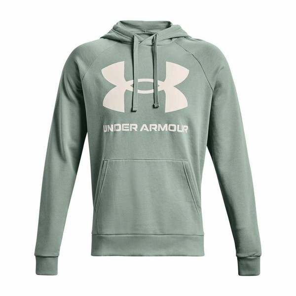 Ανδρικό Φούτερ με Κουκούλα Under Armour Rival Big Logo Πράσινο