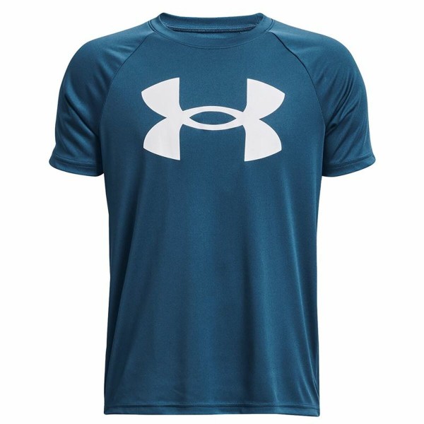 Παιδικό Μπλούζα με Κοντό Μανίκι Under Armour Big Logo Μπλε