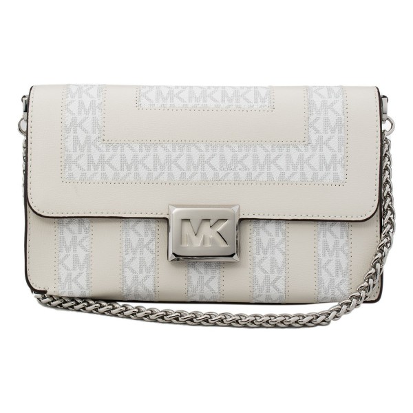 Γυναικεία Τσάντα Michael Kors 35S2S6SL2B-BRT-WHT-MLT 25 x 14 x 7 cm