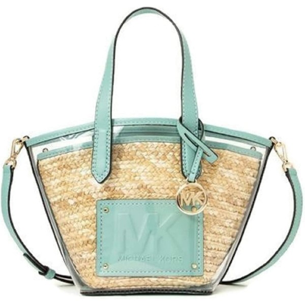 Γυναικεία Τσάντα Michael Kors 35T2G7KT5W-SEAFOAM Μπλε 25 x 19 x 10 cm