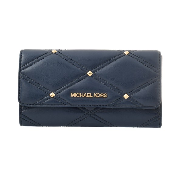 Γυναικεία Τσάντα Michael Kors 35F2GTVF3U-NAVY Ναυτικό Μπλε 18 x 10 x 1 cm