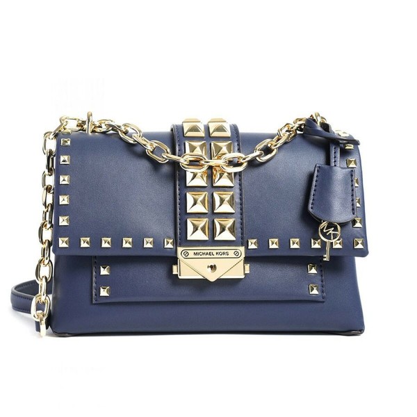 Γυναικεία Τσάντα Michael Kors 35F2G0EF6O-NAVY Μπλε 23 x 19 x 9 cm