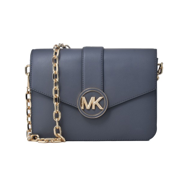Γυναικεία Τσάντα Michael Kors 35S2GNML2L-HEATHER-GREY Γκρι 23 x 5 x 17 cm