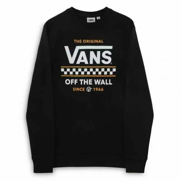 Ανδρικό Φούτερ χωρίς Κουκούλα Vans Μαύρο