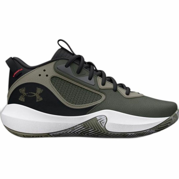 Παπούτσια Μπάσκετ για Ενήλικες Under Armour  Lockdown 6 Ελαιόλαδο