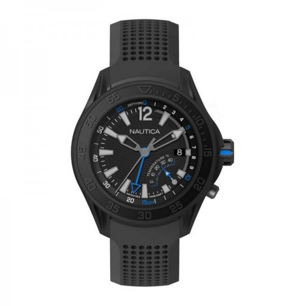 Ανδρικά Ρολόγια Nautica NAPBRW005 Μαύρο