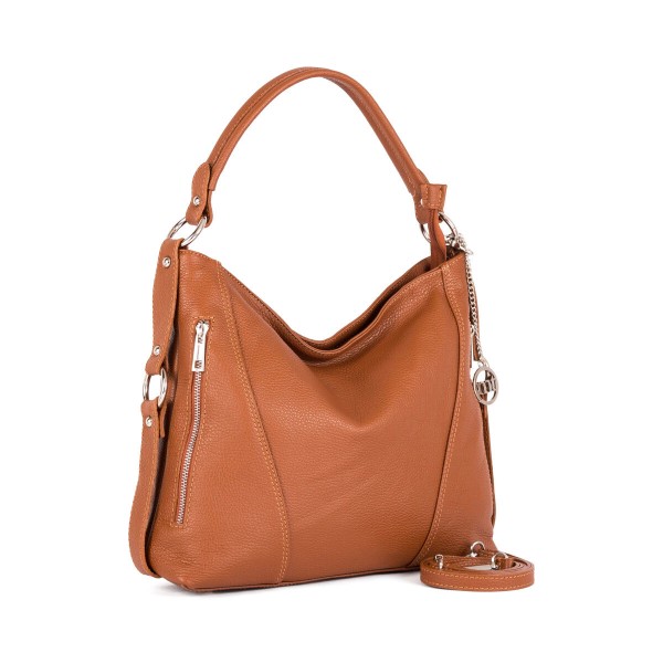 Γυναικεία Τσάντα Mia Tomazzi WB113036-COGNAC Καφέ (33 x 27 x 8,5 cm)