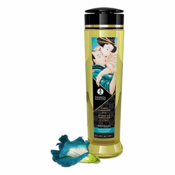 Ερωτικό Λάδι για Μασάζ Island Blossoms Shunga Sensual (240 ml)